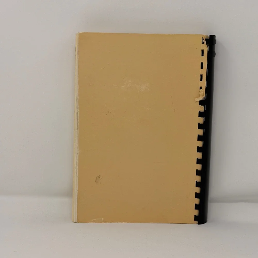 Vintage 1993 ACSC Cookbook The Support Roll Then and Now Air Force Military Base